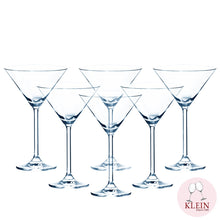 Load image into Gallery viewer, 6 coupes à martini/cocktail