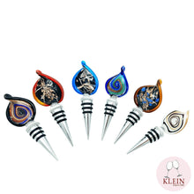 Load image into Gallery viewer, Bouchons de bouteille en cristal multi colors 6 modèles différents