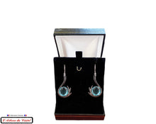 Load image into Gallery viewer, Maison Klein Stainless Steel & Crystal Luxury Women's Earrings Set : Black Heart
