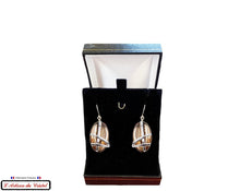 Load image into Gallery viewer, Maison Klein Stainless Steel & Crystal Luxury Women's Earrings Set : Super Quadra Red