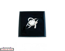 Charger l'image dans la galerie, Coffret Luxe Bracelet Femme "Bijoux Créateur" Acier Inoxydable et Cristal : Coeur Enlacé