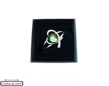 Charger l'image dans la galerie, Coffret Luxe Bracelet Femme "Bijoux Créateur" Acier Inoxydable et Cristal : Coeur Enlacé