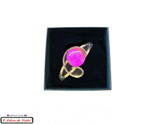 Charger l'image dans la galerie, Coffret Luxe Bracelet Femme "Bijoux Créateur" Acier Inoxydable et Cristal : Boucle Fuchsia