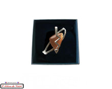 Charger l'image dans la galerie, Coffret Luxe Bracelet Femme "Klein Créateur" Acier Inoxydable et Cristal : Coup de Foudre