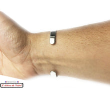 Charger l'image dans la galerie, Coffret Luxe Bracelet Femme "Bijoux Créateur" Acier Inoxydable et Cristal : Swan Rouge