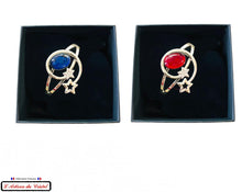 Load image into Gallery viewer, Stainless Steel & Crystal Bracelet Set "Klein Créateur" : Shooting Star