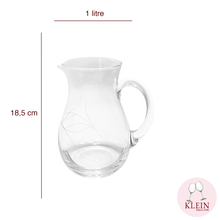 Load image into Gallery viewer, Crystal water and juice jug