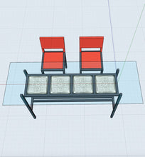 Load image into Gallery viewer, Crystal and steel bar: Manhattan.