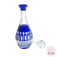 Charger l'image dans la galerie, Service Roemer : Carafe Diamant Bleu Cobalt en Cristal