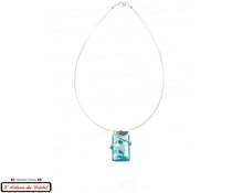 Load image into Gallery viewer, Luxury Women's Necklace Set "Designer Jewelry" Stainless Steel and Crystal Maison Klein : Infinity Black