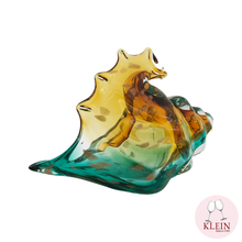 Charger l'image dans la galerie, Sculpture Coquillage Color Petit Modèle Vert Ambre
