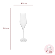 Charger l'image dans la galerie, Flûtes à Champagne Oenologue Modèle Infini