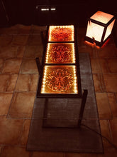 Load image into Gallery viewer, Crystal and steel desk : Manhattan