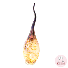 Charger l'image dans la galerie, lampe cristal flamme eclairée