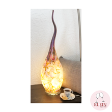 Charger l'image dans la galerie, Lampe flamme cristal couleur ambiance