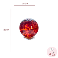 Charger l'image dans la galerie, Lampe Boule à Poser en Cristal Moyen Modèle "Cannes"