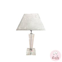 Charger l'image dans la galerie, Lampe cristal taillé cote plate