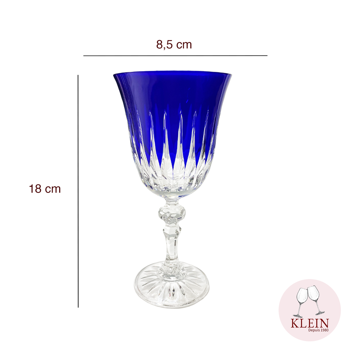 Lot De 6 Verres à Vin Durobor Gironde - 8x16 Cm, Lavables Lave-vaisselle