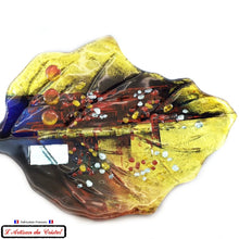 Charger l'image dans la galerie, Centre de Table en Cristal Modèle "Feuille d’Erable" Maison Klein 54120 Baccarat France