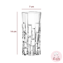 Load image into Gallery viewer, Service graphic verre à orangeade, apéritifs dimensions