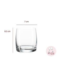 Load image into Gallery viewer, Tradition/INAO service: 6 crystal water glasses/whisky glasses Maison Klein 54120 Baccarat France
