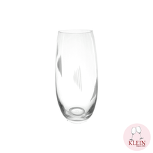 Load image into Gallery viewer, Vase tonneau cristal taillé main