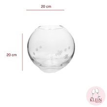 Charger l'image dans la galerie, Vase Boule Cristal Taille Etoile