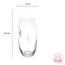 Load image into Gallery viewer, Hand-Cut Crystal Ogive Vase