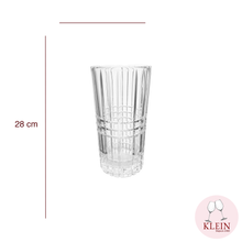 Load image into Gallery viewer, Vase Cylindre Mozart cristal