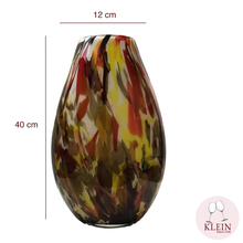 Load image into Gallery viewer, Nouveauté : Collection "Summer Breeze" Vase Arlequin Multicolor dimensions