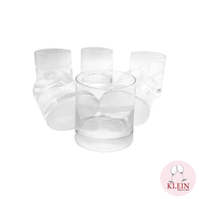 Charger l'image dans la galerie, Service Elliptique : 6 Verres à Whisky en cristal taillés main - 3 décors différents