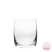 Load image into Gallery viewer, Servcice Star : 1 verre à whisky en cristal taillé main - décor ligne