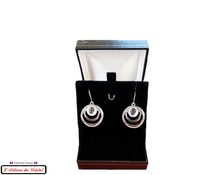 Load image into Gallery viewer, Maison Klein Stainless Steel and Crystal Luxury Women's Earrings Set : XOXO Violet