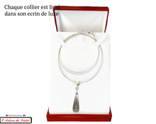 Load image into Gallery viewer, Luxury Gift Set "Designer Jewelry" Women's Necklace Stainless Steel and Crystal Maison Klein : Starfish Red