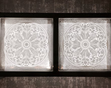 Load image into Gallery viewer, Manhattan table: crystal and steel.