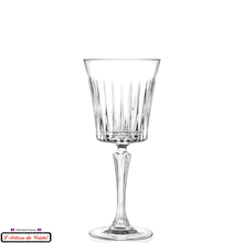 Load image into Gallery viewer, Concorde Service: 6 Crystal Wine/Water Glasses (22 cl) Maison Klein 54120 Baccarat France