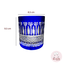 Load image into Gallery viewer, Service Roemer Diamant : Verre à whisky dimmensions