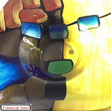 Charger l'image dans la galerie, Sculpture Ronde Centre de Table "Arlequin" Maison Klein 54120 Baccarat France