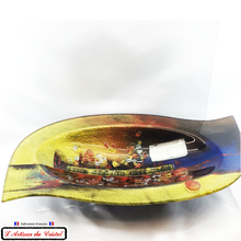 Charger l'image dans la galerie, Coupe Centre de Table "Vague" en Cristal Maison Klein 54120 Baccarat France