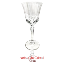 Load image into Gallery viewer, Concorde Prestige Service: 6 Crystal Water/Wine Glasses (28 cl) Maison Klein Baccarat France