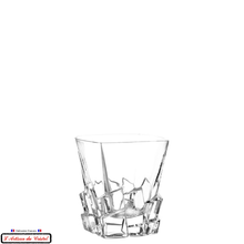 Load image into Gallery viewer, Glacier Service 6 Crystal Whisky Glasses (28 cl) Maison Klein 54120 Baccarat France