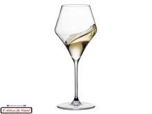 Load image into Gallery viewer, Oenologist service: 6 crystal glasses 27 cl Maison Klein 54120 Baccarat France