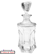 Charger l'image dans la galerie, Service Royal : Carafe à Whisky en Cristal Maison Klein 54120 Baccarat France