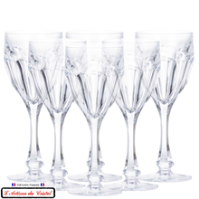 Charger l'image dans la galerie, Service Royal : 6 Verres à Vin 29 cl en Cristal