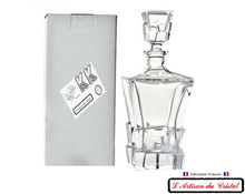 Load image into Gallery viewer, Service Glacier Whisky Decanter Crystal Maison Klein 54120 Baccarat France