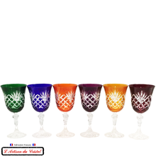 Load image into Gallery viewer, Roemer Romeo Assorted Colors Service: 6 Wine Glasses (17 cl)