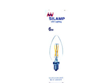 Load image into Gallery viewer, Pack of 6 special crystal Led bulbs: cold white light.