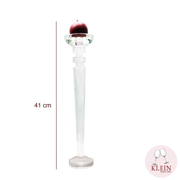 Nouveauté : Grand Bougeoir "Pureté" dimensions