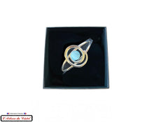 Charger l&#39;image dans la galerie, Coffret Luxe Bracelet Femme &quot;Bijoux Créateur&quot; Acier Inoxydable et Cristal : Olivia
