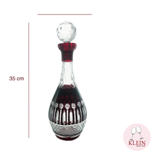 Charger l&#39;image dans la galerie, Service Roemer : Carafe Diamant Rubis en Cristal
